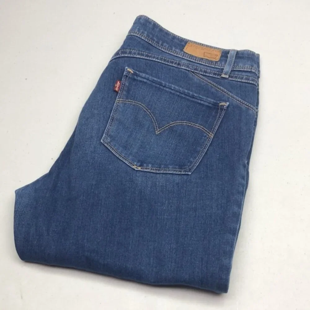 LEVI CONTOUR FIT MID-RISE SKINNY JEANS 30x27 ⭐️